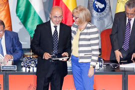 I Edición de la entrega de premios extraordinarios de Doctorado de la Universidad de Málaga. Complejo de Estudios Sociales y Comercio. Mayo de 2013