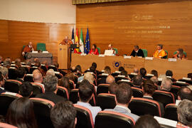 Discurso de Alfonso García Cerezo. Investidura de Aníbal Ollero como Doctor "Honoris Causa" por la Universidad de Málaga. Edificio del Rectorado. Mayo de 2025