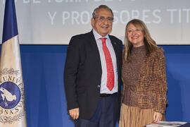 Toma de posesión de Teresa Lupión Cobos como profesora titular del Área de Didáctica de las Ciencias Experimentales de la Universidad de Málaga. Paraninfo. Diciembre de 2022