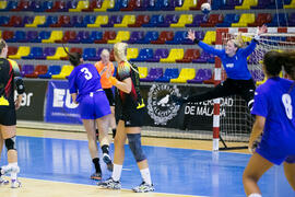 Partido Universidad de Aveiro - Universidad de Colonia. Categoría Femenina. Campeonato Europeo Universitario de Balonmano. Antequera. Julio de 2017