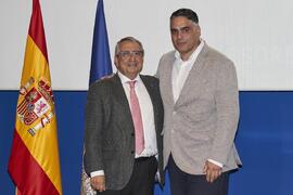 Toma de posesión de Antonio Manuel Ciruela Lorenzo como profesor titular del Área de Organización de Empresas de la Universidad de Málaga. Toma de posesión de nuevos catedráticos y profesores titulares de la Universidad de Málaga. Paraninfo. Noviembre de 2023