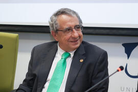 José Ángel Narváez. XI Reunión Anual de Vicerrectores de Administración y Finanzas. Edificio del Rectorado. Septiembre de 2015