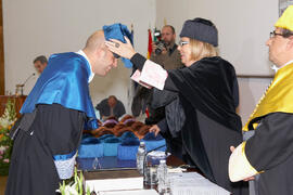 Investidura de nuevos doctores por la Universidad de Málaga. Paraninfo. Febrero de 2012