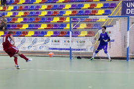 Partido Irán contra Bielorrusia. 14º Campeonato del Mundo Universitario de Fútbol Sala 2014 (FUTSAL). Antequera. Julio de 2014