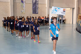 Ceremonia de apertura del IX Campeonato de Europa Universitario de Fútbol Sala. Antequera. Julio de 2013