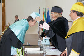 Investidura de nuevos doctores por la Universidad de Málaga. Paraninfo. Febrero de 2012