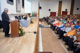 Apertura del Curso Académico 2015/2016 de la Universidad de Málaga. Paraninfo. Septiembre de 2015