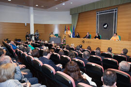 Investidura como Doctor "Honoris Causa" de Manuel Molina Lozano por la Facultad de Turismo de la Universidad de Málaga. Rectorado. Abril 2016