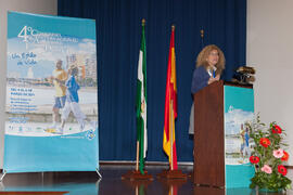 María Marcela González Gross. Panel de expertos del 4º Congreso Internacional de Actividad Físico-Deportiva para Mayores. Escuela Técnica Superior de Ingeniería Informática y Telecomunicaciones. Marzo de 2011