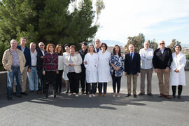 Foto de grupo. Personal del Departamento de Farmacología. Facultad de Medicina. Noviembre de 2015