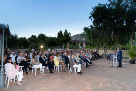 Homenaje al personal jubilado o que cumple 25 años de servicio en la Universidad de Málaga. Jardín Botánico. Junio de 2019