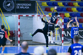 Partido Universidad de Montpellier - Universidad de Frankfurt. Categoría masculina. Campeonato Europeo Universitario de Balonmano. Antequera. Julio de 2017