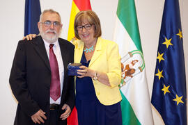 Homenaje al personal que cumple 25 años al servicio de la Universidad de Málaga y personal jubilado. Paraninfo. Julio de 2014