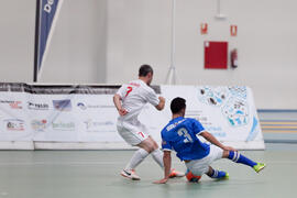 Partido Brasil contra Iran. 14º Campeonato del Mundo Universitario de Fútbol Sala 2014 (FUTSAL). Antequera. Julio de 2014