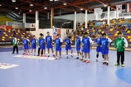 Partido Japón - Corea del Sur. Categoría masculina. Campeonato del Mundo Universitario de Balonmano. Antequera. Julio de 2016