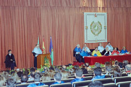Apertura del Curso Académico 2003/2004 de la Universidad de Málaga. Paraninfo. Octubre de 2003
