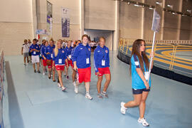 Ceremonia de apertura del IX Campeonato de Europa Universitario de Fútbol Sala. Antequera. Julio de 2013