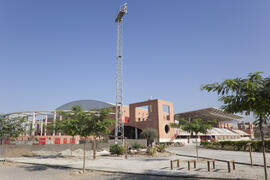 Complejo Polideportivo Universitario. Campus de Teatinos. Agosto de 2009
