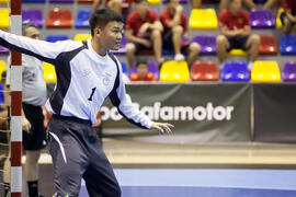 Partido España - China Taipei. Categoría masculina. Campeonato del Mundo Universitario de Balonmano. Antequera. Junio de 2016
