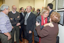 Nombramiento de D. Antonio Ávila como Alumno de Honor de la Facultad de Ciencias Económicas y Empresariales de la Universidad de Málaga. Facultad de Ciencias Económicas y Empresariales. Noviembre de 2011