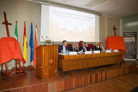 Juan Francisco Zambrana en el acto conmemorativo del 50 Aniversario de la Facultad de Económicas. Facultad de Ciencias Económicas y Empresariales. Octubre de 2015