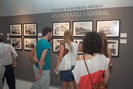 Inauguración de la exposición "Estudio Bienvenido-Arenas, una mirada de los inicios del Siglo XX" Rectorado. Julio de 2011