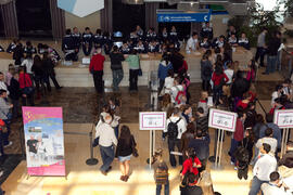 Entrega de Certificados de Asistencia. 3º Congreso Internacional de Actividad Físico-Deportiva para Mayores de la Universidad de Málaga. Palacio de Ferias y Congresos de Málaga. Marzo de 2009
