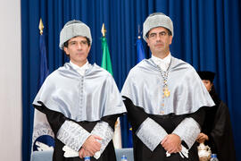 Investidura como Doctor "Honoris Causa" de D. José Antonio Domínguez Bandera por la Universidad de Málaga. Escuela Técnica Superior de Informática y Telecomunicaciones. Mayo de 2010