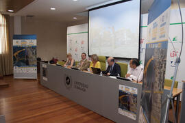 Presentación del Campeonato Europeo de Volley Playa. Rectorado. Julio de 2011