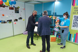 Visita a la Jornada de Puertas Abiertas de la Universidad de Málaga. Complejo Polideportivo Universitario. Marzo de 2022