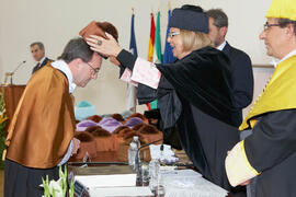 Investidura de nuevos doctores por la Universidad de Málaga. Paraninfo. Febrero de 2012
