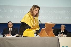 Toma de posesión de María Zaida Díaz Cabiale como nueva Vicerrectora de Internacionalización de la Universidad de Málaga. Paraninfo. Marzo de 2024