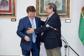 Toma de posesión de Juan José Hinojosa como Decano de la Facultad de Derecho. Facultad de Derecho.  Junio de 2016