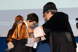 Investidura de Kazuyo Sejima como Doctora "Honoris Causa" por la Escuela de Arquitectura de la Universidad de Málaga. Paraninfo. Octubre de 2019