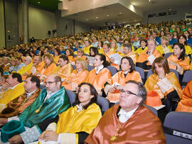 Investidura como Doctor "Honoris Causa" de D. José Antonio Domínguez Bandera por la Universidad de Málaga. Escuela Técnica Superior de Informática y Telecomunicaciones. Mayo de 2010
