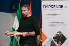 Conferencia de Joan Plaza ‘Patologías del liderazgo’. Seminario "Emprende 21. Territorio y Emprendimiento". Paraninfo. Noviembre de 2018