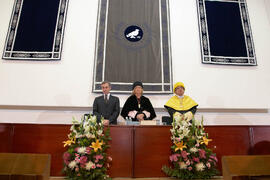 Investidura de nuevos doctores por la Universidad de Málaga. Paraninfo. Febrero de 2012