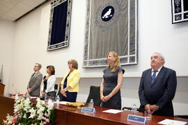 Homenaje al personal que cumple 25 años al servicio de la Universidad de Málaga y personal jubilado. Paraninfo. Julio de 2014