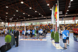 Ceremonia de apertura del Campeonato del Mundo Universitario de Balonmano. Antequera. Junio de 2016