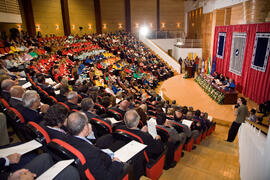 Apertura del Curso Académico 2009/2010 de la Universidad de Málaga. Facultad de Derecho. Octubre de 2009