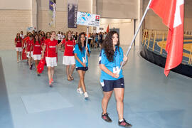 Ceremonia de apertura del IX Campeonato de Europa Universitario de Fútbol Sala. Antequera. Julio de 2013