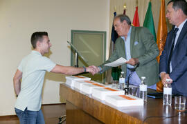 Entrega del IX Premio Gauss. Facultad de Ciencias Económicas y Empresariales. Junio de 2018