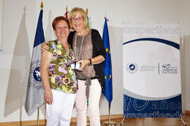 Homenaje al personal que cumple 25 años al servicio de la Universidad de Málaga y al personal jubilado. Paraninfo. Julio de 2013