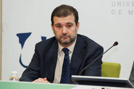 Presentación Cupón de la ONCE dedicado a "Andalucía Tech" de la Universidad de Málaga. Rectorado. Enero de 2012