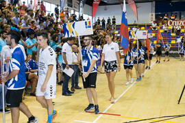 Ceremonia de clausura del Campeonato Europeo Universitario de Balonmano. Antequera. Julio de 2017