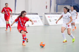 Partido Rusia contra Costa Rica. 14º Campeonato del Mundo Universitario de Fútbol Sala 2014 (FUTSAL). Antequera. Julio de 2014
