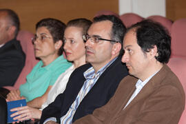Exposición "Los fondos bibliográficos de la Universidad de Málaga. La integración por la palabra". Rectorado. Mayo de 2008