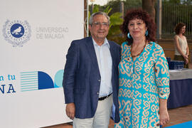 Homenaje al personal jubilado o que cumple 25 años de servicio en la Universidad de Málaga. Jardín Botánico. Junio de 2022