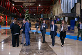 Momentos previos al acto del 25 Aniversario del Parque Tecnológico de Andalucía. Palacio de Ferias y Congresos de Málaga. Noviembre de 2017