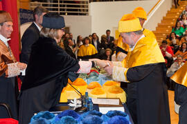 Investidura de nuevos doctores por la Universidad de Málaga. Salón de Actos de la Facultad de Derecho. Enero de 2013